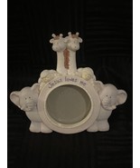 Vintage Russ Baby Nursery Jesus Loves Me Photo Frame 3X3 - £8.66 GBP