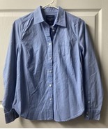 American Eagle Long Sleeved Favorite Fit Button Up Shirt Womens Size Med... - £11.59 GBP