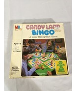1984 Candy Land Bingo Game by Milton Bradley. Made In USA.  Color Recogn... - £18.26 GBP
