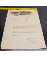 1908 The Noble Machine Co. Cooperage Machinery Letter - Fort Wayne Indiana - £17.70 GBP