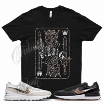 Black KING T Shirt for N Waffle One White Leopard Print 1 - £20.02 GBP+