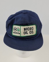 Vintage Rainbow Oil Co. Strap-back hat K-products Trucker Farm cap IMC Rainbow - £18.98 GBP