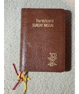 THE VATICAN II SUNDAY MISSAL- St. Paul Editions - Genuine Leather - 1974... - $31.31