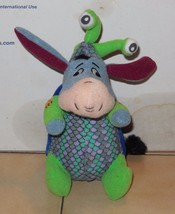 Vintage Disney Store Winnie The Pooh 6&quot; Eeyore beanie plush stuffed toy Rare #13 - £7.51 GBP