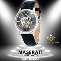 Montre Maserati Epoca Homme R8821118002 Affichage Analogique Quartz Bleu Acie... - £209.79 GBP