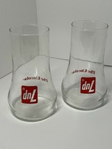 7up vintage uncola glasses lot of two The Uncola - £14.64 GBP