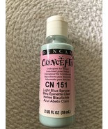 Duncan CN 151 Light Blue Spruce Ceramic Glaze Concepts 2oz - $3.00