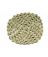 PREMIUM KMC Chain 1/2x1/8x112 1/Speed IN  Gold, BIKE CHAIN, EASY TO USE - £15.51 GBP