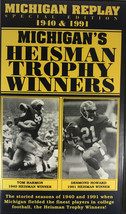 Michigan University Wolverines Heisman Trophy Winners 1940 &amp; 1991 VHS-VERY Rare - £70.08 GBP