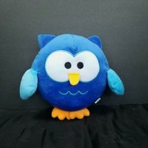 Carnival Cruise Lines Camp Carnival Night Owls Blue Plush Owl  7"  orange Beak - $11.87