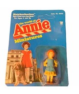 Little Orphan Annie miniature toy figure knickerbocker 1982 moc unpunche... - $24.70