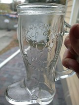 Vintage Boot Mug Frankenmuth Michigan Bavarian Inn 1975 Glass - £13.28 GBP