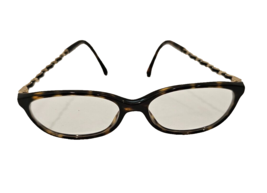 CHANEL Eyeglasses 3221-Q C.1295 Tortoise Semi Cat Eye Frame 51-15-135 From Italy - $269.99