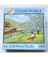 Bits And Pieces On The Hillside John Sloane Horse Farm Field 1000 Piece ... - $30.59 CAD
