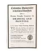 1930 Columbia University In City Of New York Advertisement Artist School... - $28.01 CAD