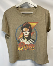 David Bowie Cropped Tee T Shirt Top 100% Cotton NWT Great Gift! XS-XL - £11.72 GBP