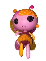 Lalaloopsy Little Fairy TULIP 7&quot; Pink &amp; Orange Doll Butterfly - £5.43 GBP