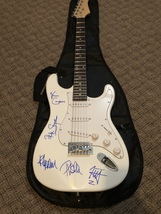Def Leppard  autographed   Signed  new  Guitar     * proof - £589.96 GBP