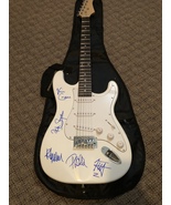 Def Leppard  autographed   Signed  new  Guitar     * proof - £590.17 GBP