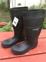 NEW Dunlop Men&#39;s Steel Toe Rubber Boot, size 13 - £38.89 GBP