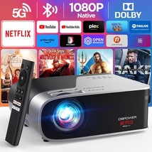 [Netflix Officially-Licensed] Smart Projector With 5G Wifi And Bluetooth, - £244.48 GBP