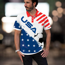 USA Men&#39;s Soccer Polo Shirt 2023 FIFA Women&#39;s World Cup - £31.45 GBP+