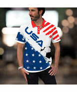 USA Men&#39;s Soccer Polo Shirt 2023 FIFA Women&#39;s World Cup - $54.69 CAD+