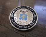 USAF Presented By Colonel Kurt AND Leigh Pfitzner Challenge Coin #564R - £8.53 GBP