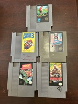 Nintendo NES Super Mario 3 Target Renegade Predator Golf Wild Gunman *untested - £65.61 GBP