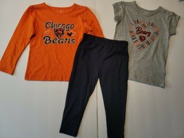 Chicago Bears GIRLS  NFL Team Apparel 3 Piece outfit Set 3T or 12M ,18M NWT - $15.99