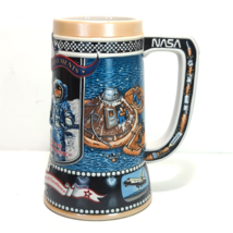 Miller High Life Beer Glass Stein Mug 1st Man On The Moon 5th In The Ser... - $29.74