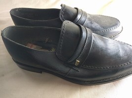 Mens Shoes Oliver Timpson Size 8.5 UK Synthetic Black Shoes - £14.09 GBP