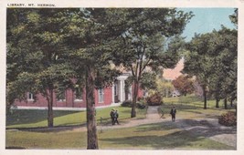Mt. Hermon Massachusetts MA Library Postcard C25 - £2.35 GBP