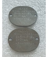 WWII 1944 USNR Navy Dog Tag Alvin Karl Hosband - $43.56