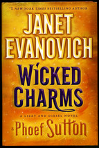 &#39;WICKED CHARMS&#39; by Janet Evanovich-(A Lizzy &amp; Diesel Novel) First Edition - £15.01 GBP