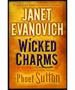 &#39;WICKED CHARMS&#39; by Janet Evanovich-(A Lizzy &amp; Diesel Novel) First Edition - £14.95 GBP