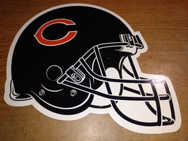 Chicago Bears Nfl Helmet Magnets Nfc Refrigerator Filing Cabinet Locker Tool Box - £6.39 GBP