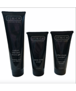 Zurich Skin Care for Men Deep Pore Scrub Shave Gel After Shave Comfort L... - $366.58 MXN
