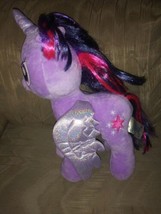 Build A Bear Workshop My Little Pony Twilight Sparkle 17&quot; Purple Horse Plush... - £23.32 GBP