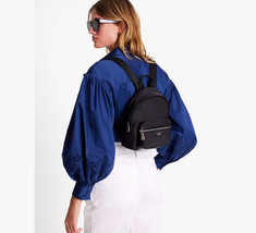 Kate Spade Sam KSNYL Nylon Small Backpack ~NWT~ Black - £167.65 GBP