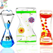 3 Types Liquid Motion Bubbler Liquid Timers For Kids Sensory Fidget Toys... - $29.99