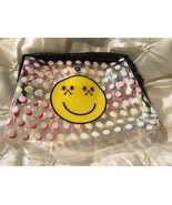 Victoria&#39;s Secret Pink Clear Zippered Makeup Cosmetic Bag NEW - $10.39