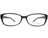 Genesis Brille Rahmen G5031 001 BLACK FADE Grau Cat Eye Kristalle 53-15-135 - $55.57