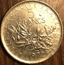 1972 France 5 Francs Coin - £0.90 GBP
