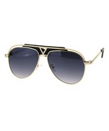 Unisex Pilot Fashion Sunglasses Triangle Design Top Bridge UV 400 - $11.95