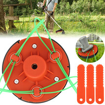 Universal Replace Trimmer Head For Gas Electric Weedeater Weed Eater W/3 Blades - £16.55 GBP