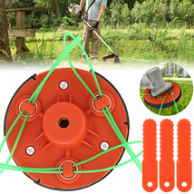 Universal Replace Trimmer Head For Gas Electric Weedeater Weed Eater W/3 Blades - £16.68 GBP