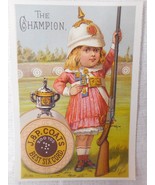 1989 Henry Ford Museum The Champion J&amp;P Coats Old Fashioned Children Tra... - £4.50 GBP