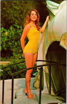 Weeki Wachee Mermaid Star Garden Catalina Bathing Suit Vintage  Postcard - £4.38 GBP