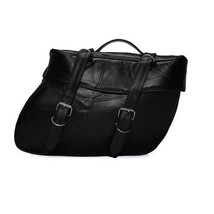 Motorcycle Bags Twin Saddlebag Style Leather Motorcycle Bags - £71.18 GBP